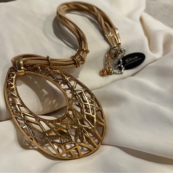 Italian teardrop necklace - made in Florence 🇮🇹 - Picture 4 of 7